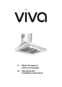 Manual Viva VVA92E120 Cooker Hood