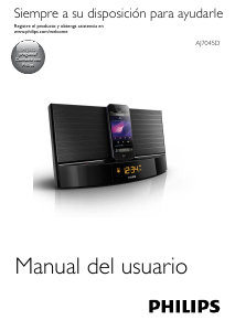 Manual de uso Philips AJ7045D Docking station