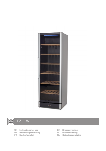 Manual Vestfrost FZ 295 W Wine Cabinet