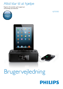 Brugsanvisning Philips AJ7050D Højttalerdock