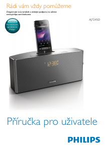 Manuál Philips AJ7245D Reproduktorová sada