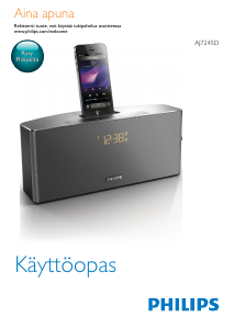 Käyttöohje Philips AJ7245D Kaiutintelakka