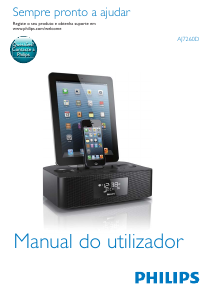 Manual Philips AJ7260D Altifalante de base