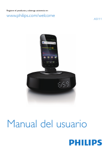 Manual de uso Philips AS111 Docking station