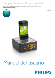 Manual de uso Philips AS130 Docking station