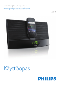 Käyttöohje Philips AS141 Kaiutintelakka