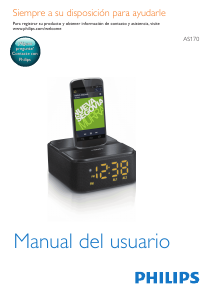 Manual de uso Philips AS170 Docking station