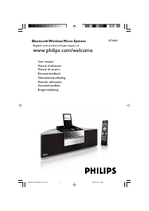 Brugsanvisning Philips BTM630 Højttalerdock