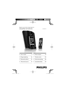 Bruksanvisning Philips DC350 Dockningshögtalare