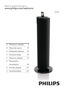 Bruksanvisning Philips DC5070 Dockningshögtalare