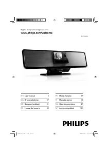 Manual Philips DC950 Speaker Dock