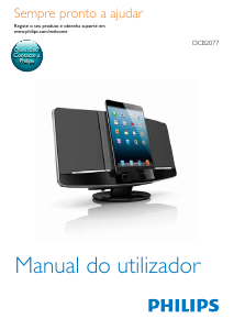 Manual Philips DCB2077 Altifalante de base