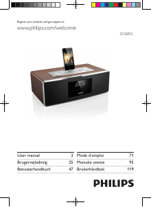 Handleiding Philips DCB852 Speakerdock