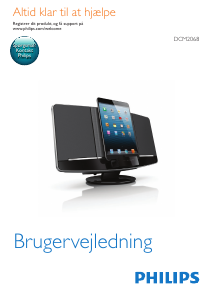 Brugsanvisning Philips DCM2068 Højttalerdock