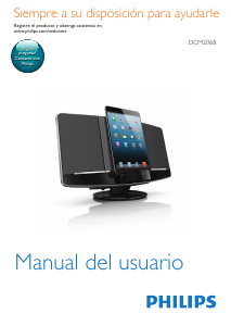 Manual de uso Philips DCM2068 Docking station