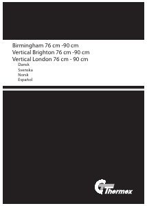 Manual de uso Thermex London Vertical Campana extractora