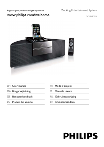 Manual de uso Philips DCM250 Docking station