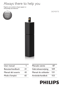 Bruksanvisning Philips DCM3175 Dockningshögtalare