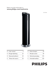 Bruksanvisning Philips DCM580 Dockningshögtalare