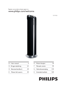 Manual Philips DCM580 Speaker Dock