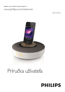 Návod Philips DS1150 Dokovacia stanica na mobilné zariadenie