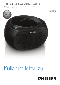 Kullanım kılavuzu Philips AZ100B Stereo müzik seti