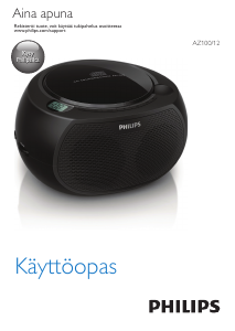 Käyttöohje Philips AZ100C Stereosetti