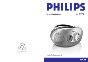 Kasutusjuhend Philips AZ1021 Stereokomplekt