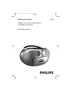 Manuál Philips AZ1022 Stereo souprava