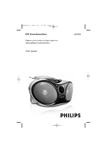 Manual Philips AZ1024 Stereo-set