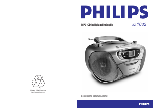 Kasutusjuhend Philips AZ1032 Stereokomplekt