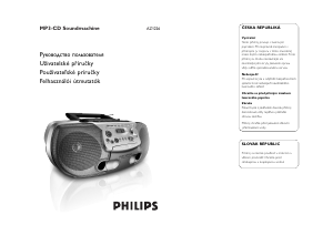 Manuál Philips AZ1226 Stereo souprava