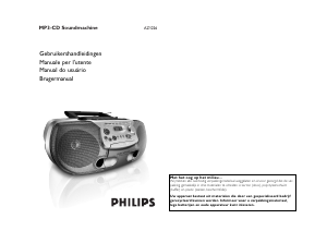Handleiding Philips AZ1226 Stereoset