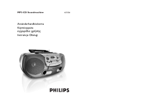 Manual Philips AZ1226 Stereo-set