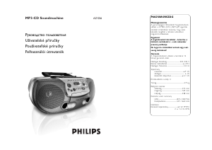 Használati útmutató Philips AZ1226 Sztereóberendezés