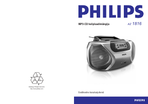 Kasutusjuhend Philips AZ1816 Stereokomplekt