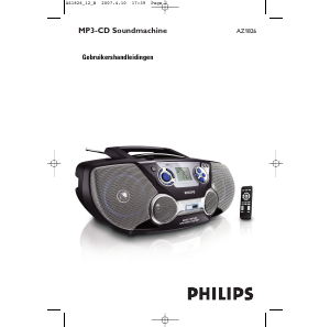 Handleiding Philips AZ1826 Stereoset