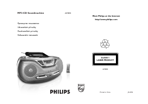 Návod Philips AZ1830 Stereo súprava