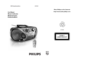 Handleiding Philips AZ2060 Stereoset