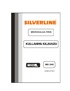 Kullanım kılavuzu Silverline MS 240 Mikrodalga