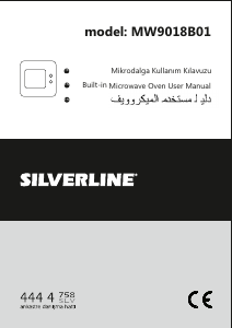 كتيب جهاز ميكروويف MW9018B01 Silverline