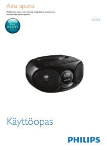 Käyttöohje Philips AZ318B Stereosetti