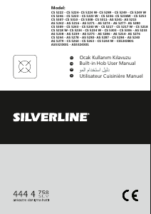 Handleiding Silverline AS 5214 Kookplaat