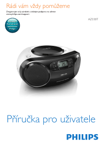 Manuál Philips AZ330T Stereo souprava