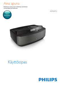 Käyttöohje Philips AZ420 Stereosetti