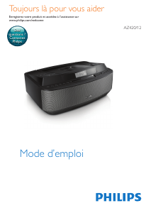 Mode d’emploi Philips AZ420 Stéréo