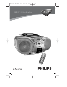 Návod Philips AZ5130 Stereo súprava