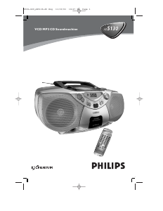 Manual de uso Philips AZ5130 Set de estéreo