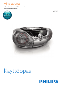 Käyttöohje Philips AZ783 Stereosetti