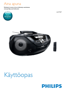 Käyttöohje Philips AZ790 Stereosetti